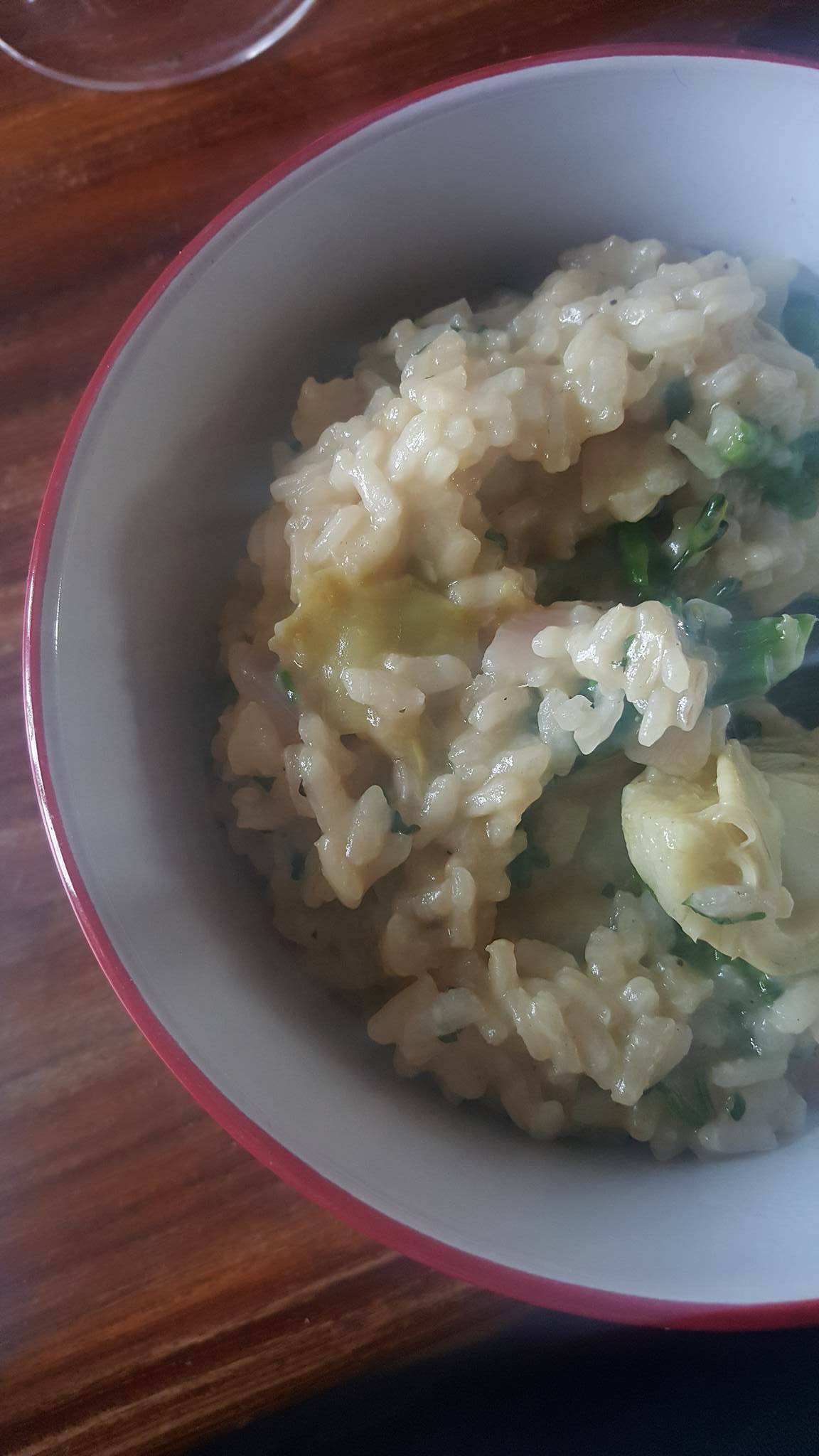 Lemon and Artichoke Risotto 