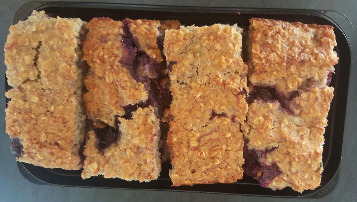 Blueberry Banana Bake 